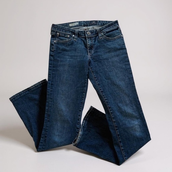 AG Jessie Curvy Low Rise Boot Cut Jeans - Picture 1 of 8